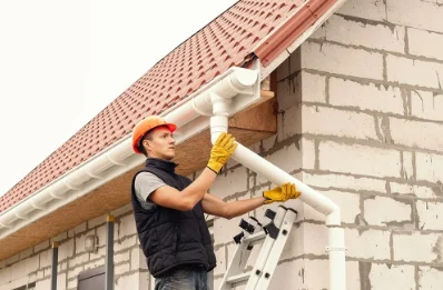 Pose et remplacement de gouttières à Creully sur Seulles